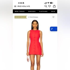 Revolve Selma Mini Dress in Red